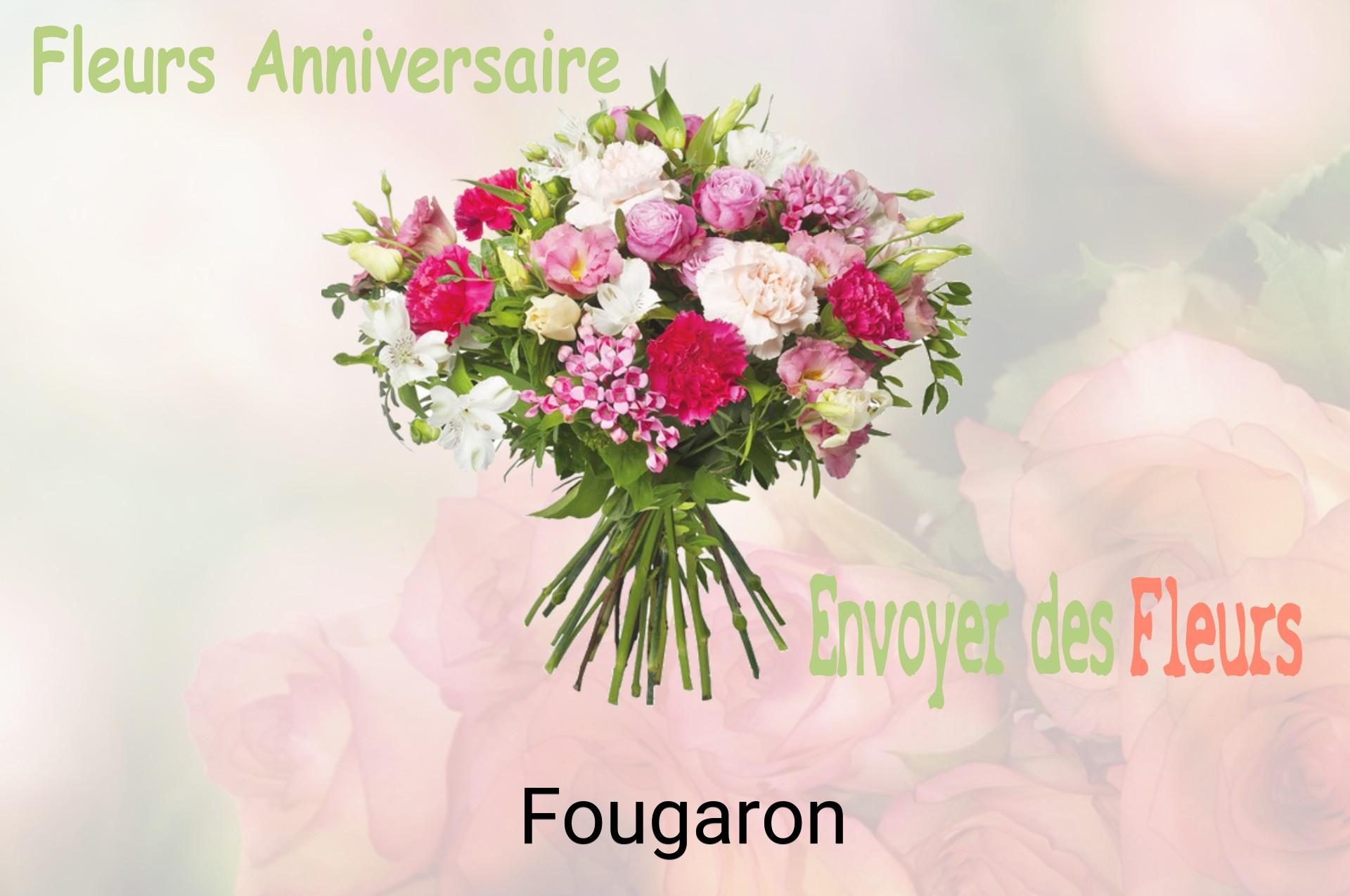 Bouquet de fleurs d’anniversaire livré à Fougaron